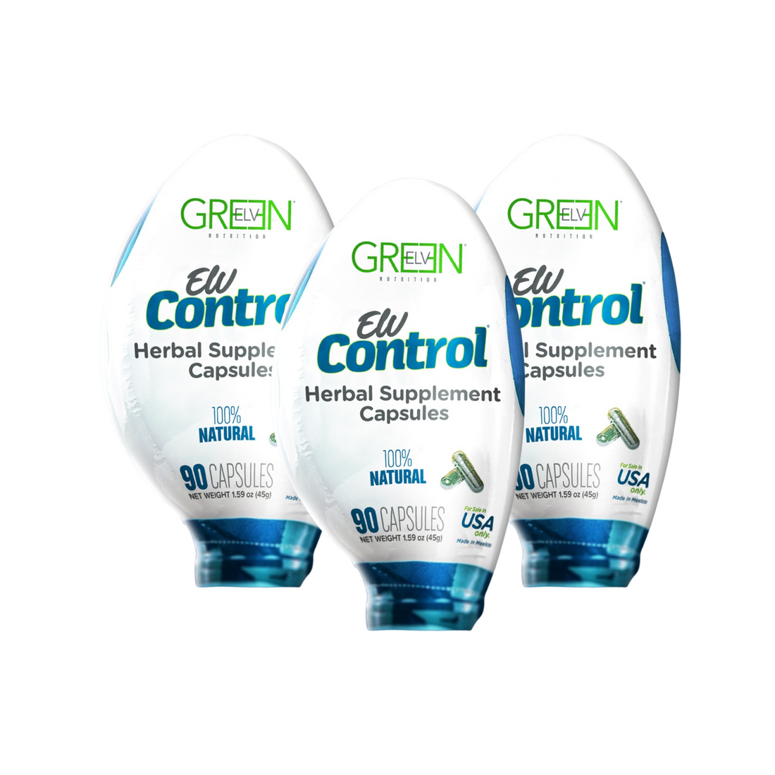 3 bottles of ELV Control MW Fit